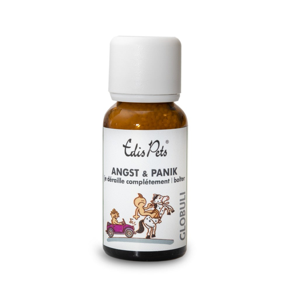 Edis Pets Panik Bio Bachblüten Globuli für Pferde