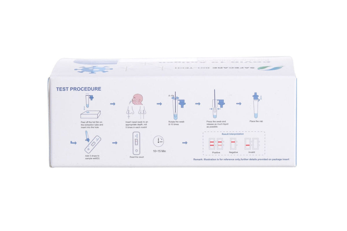 5er Box Safecare Bio-Tech Laien Nasal Test mit CE 1434