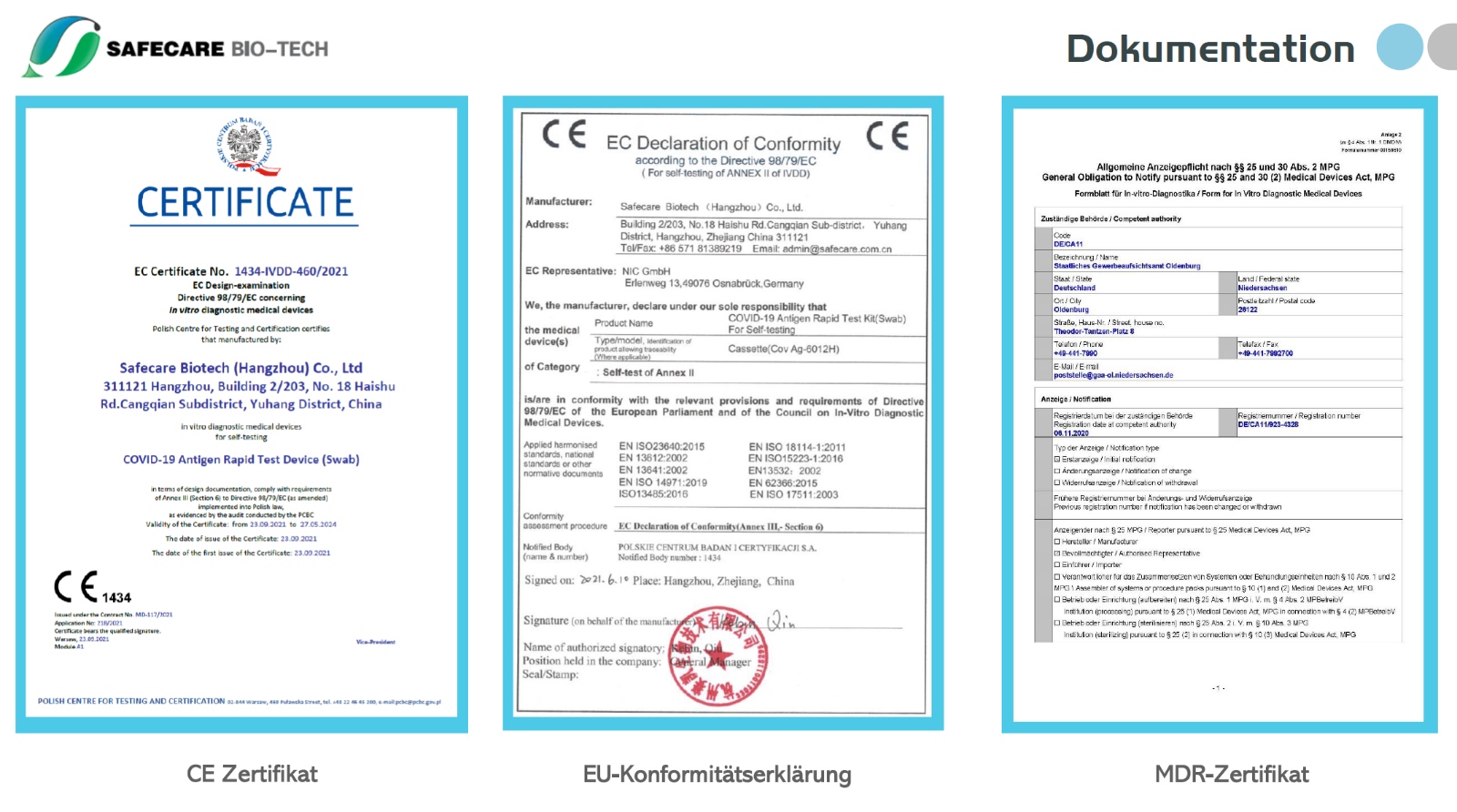 Safecare Covid-19 Laien-Schnelltest – 5er Box - Apotheken Bestseller!