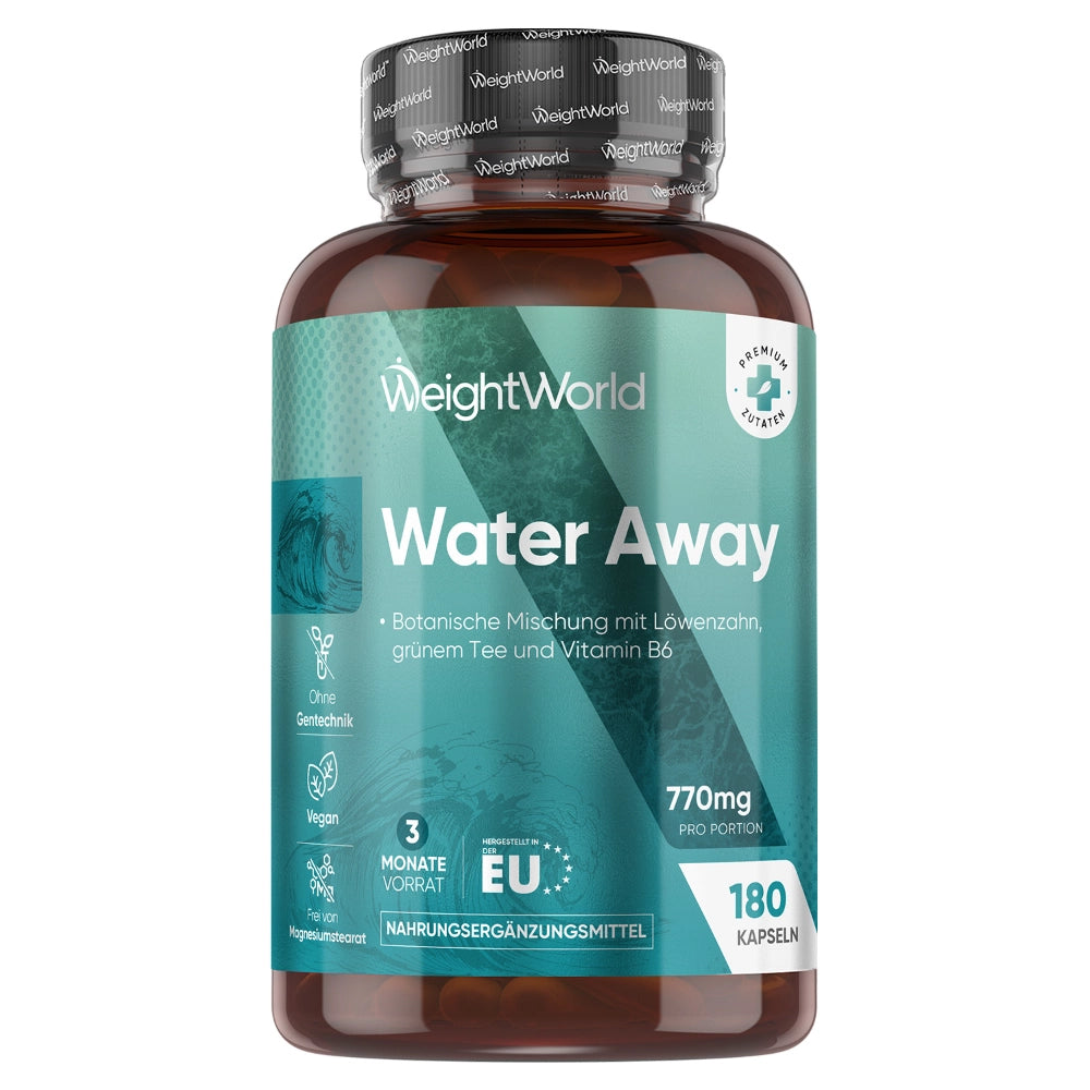 WeightWorld | Water Away 11 in 1 Komplex - 180 Kapseln