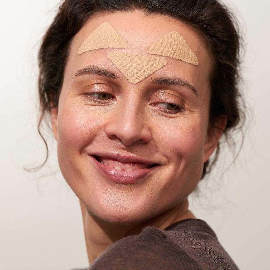 APRICOT I Gesicht Pads mit Hyaluron I Stirnfaltenreduzierung I MINI PACK