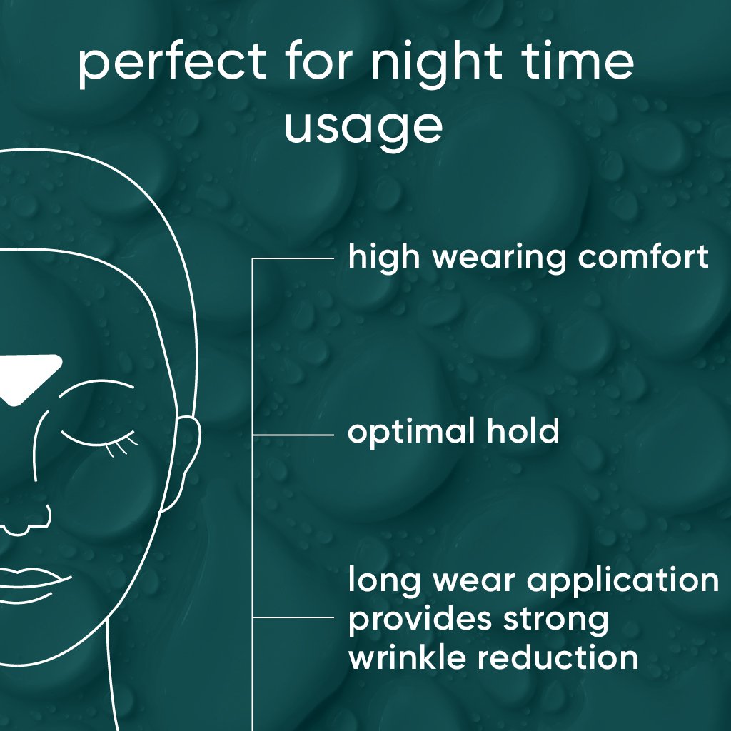 APRICOT I Gesicht Pads mit Hyaluron I Stirnfaltenreduzierung I MINI PACK