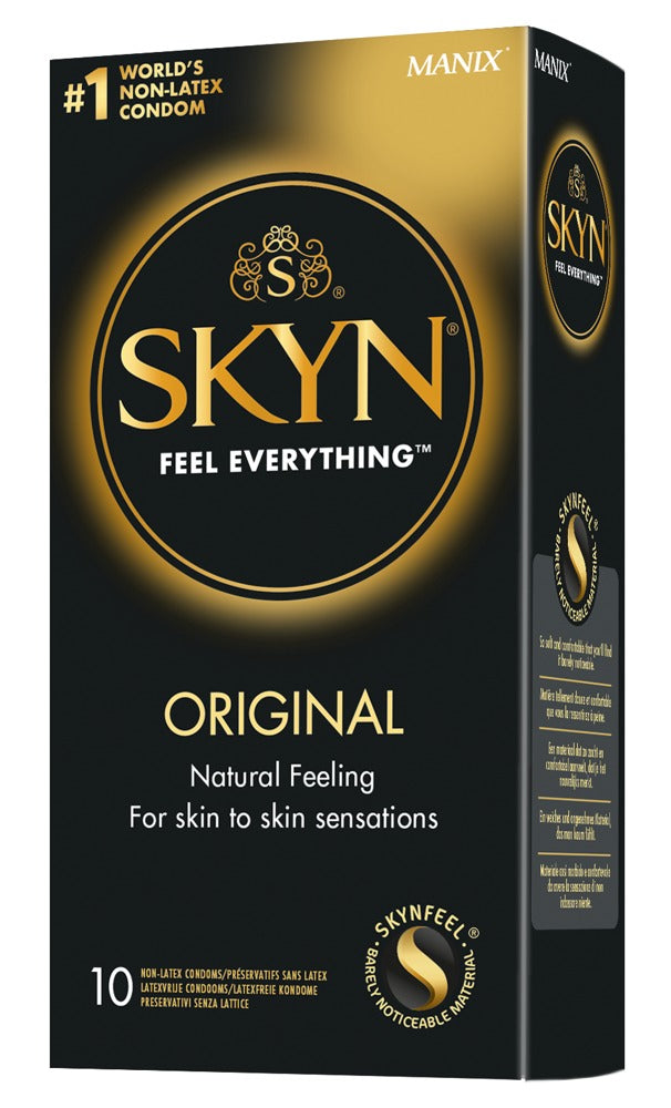 Latexfreie Kondome „Original“ I Manix Skyn I Allergikerfreundlich I 10 Stück
