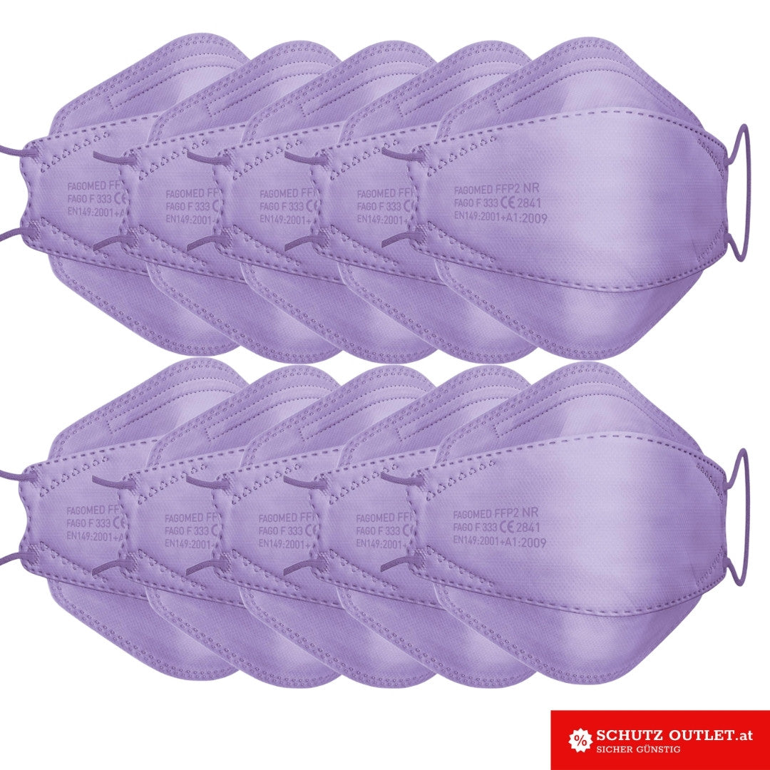 Butterfly Form I FFP2 Einweg I Violett