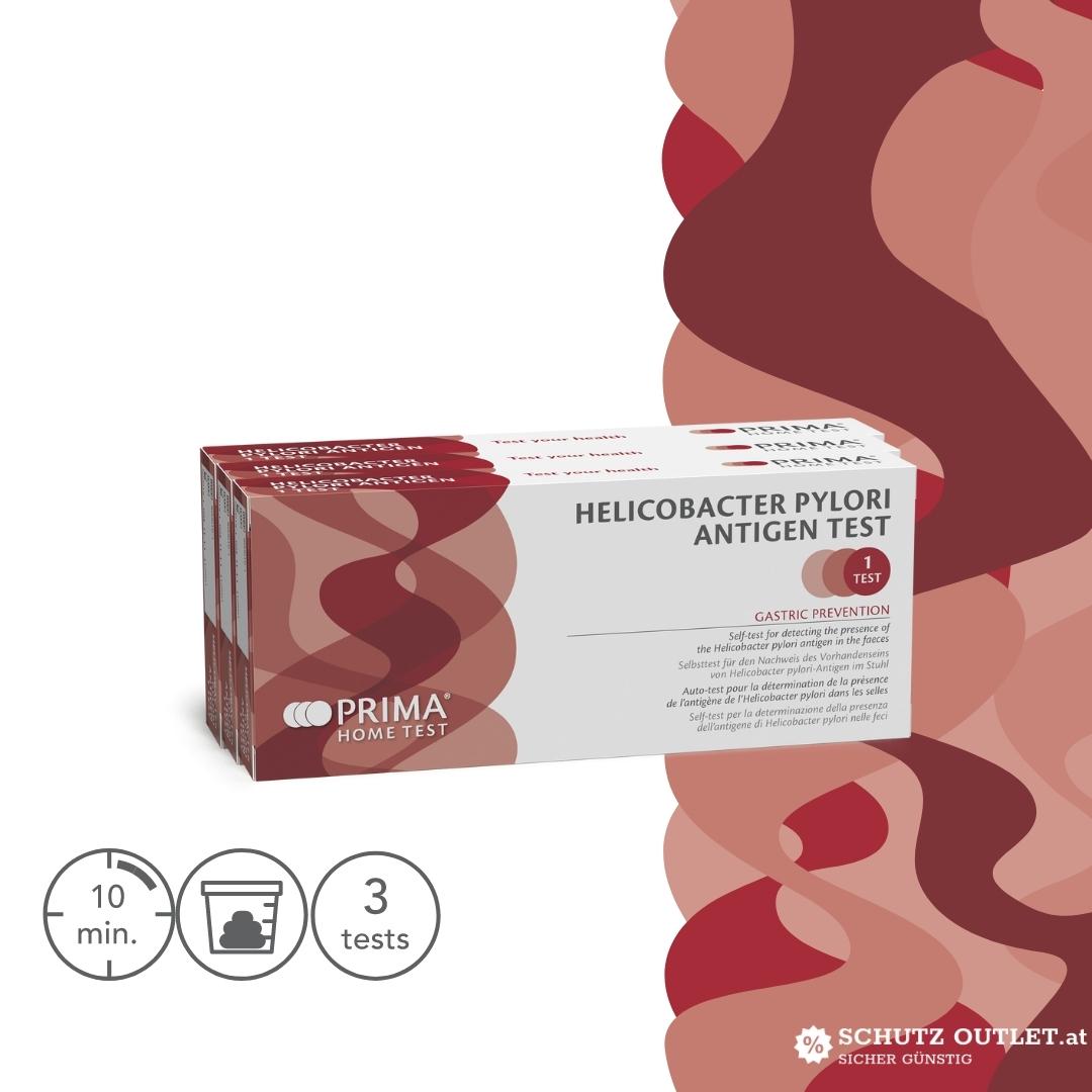 PRIMA | Helicobacter pylori Antigen Home Test | Selbsttest zum Nachweis des Helicobacter pylori-Antigens